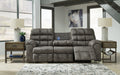 Derwin Reclining Sofa with Drop Down Table - 2840289 - In Stock Furniture