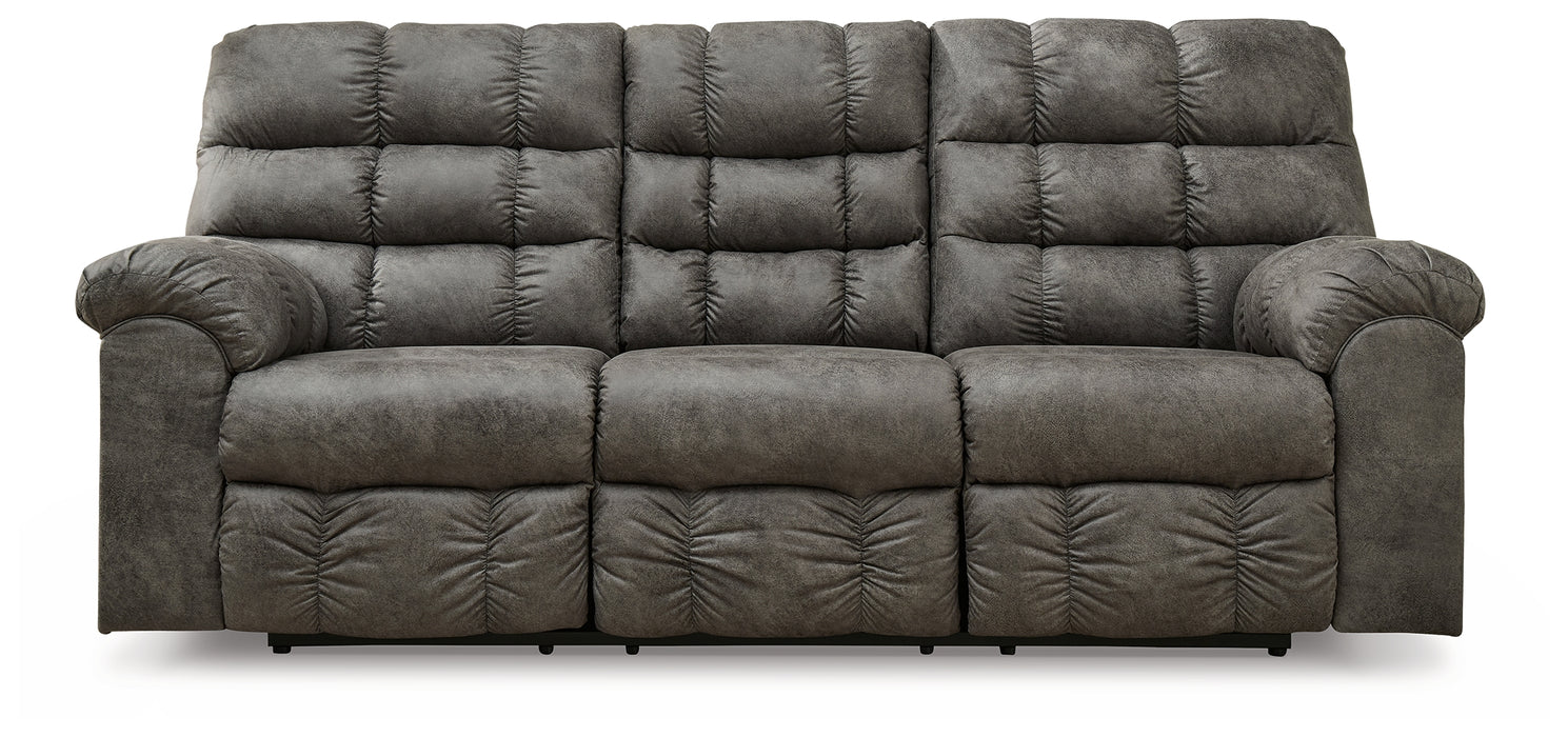 Derwin Reclining Sofa with Drop Down Table - 2840289 - In Stock Furniture