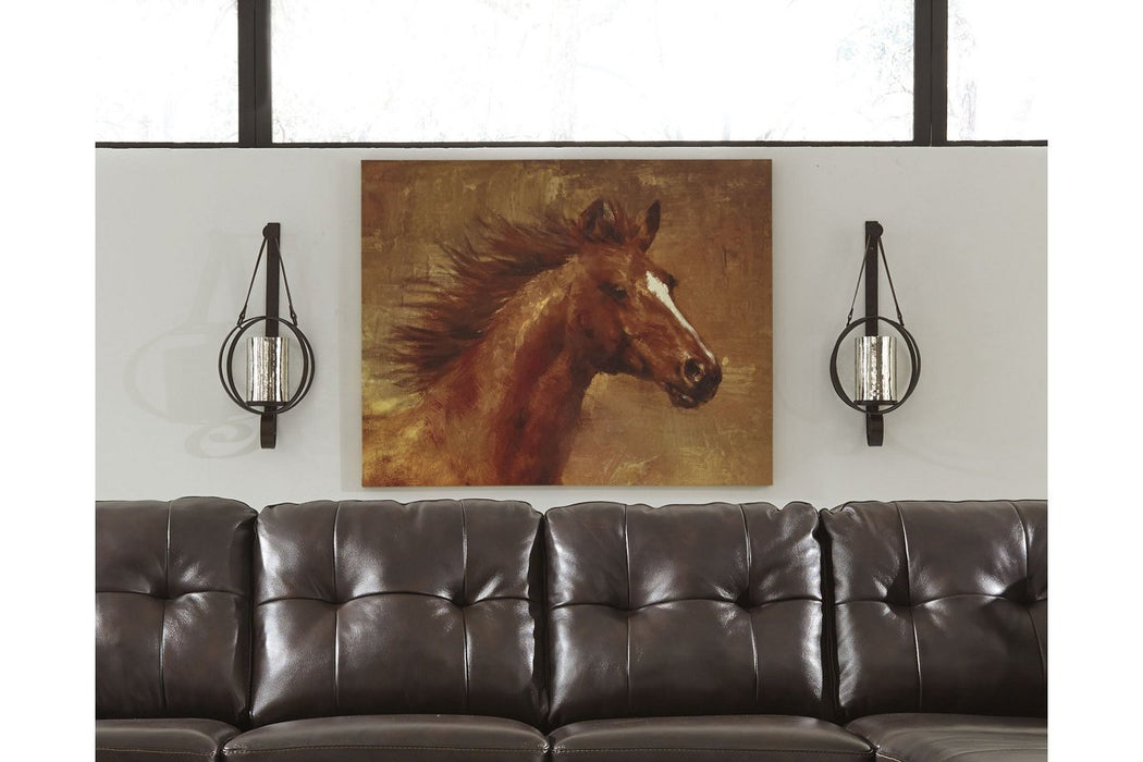 Despina Brown Sconce - A8010043 - Gate Furniture