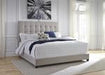 Dolante Beige King Upholstered Bed - B130-582 - Gate Furniture