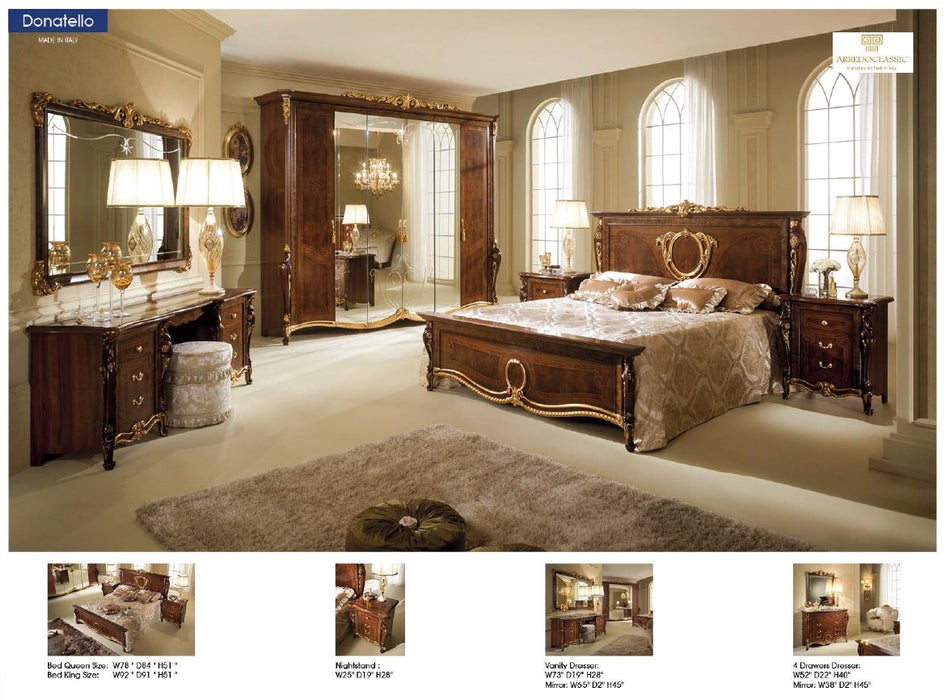 Donatello Bed Queen - In Stock Furniture