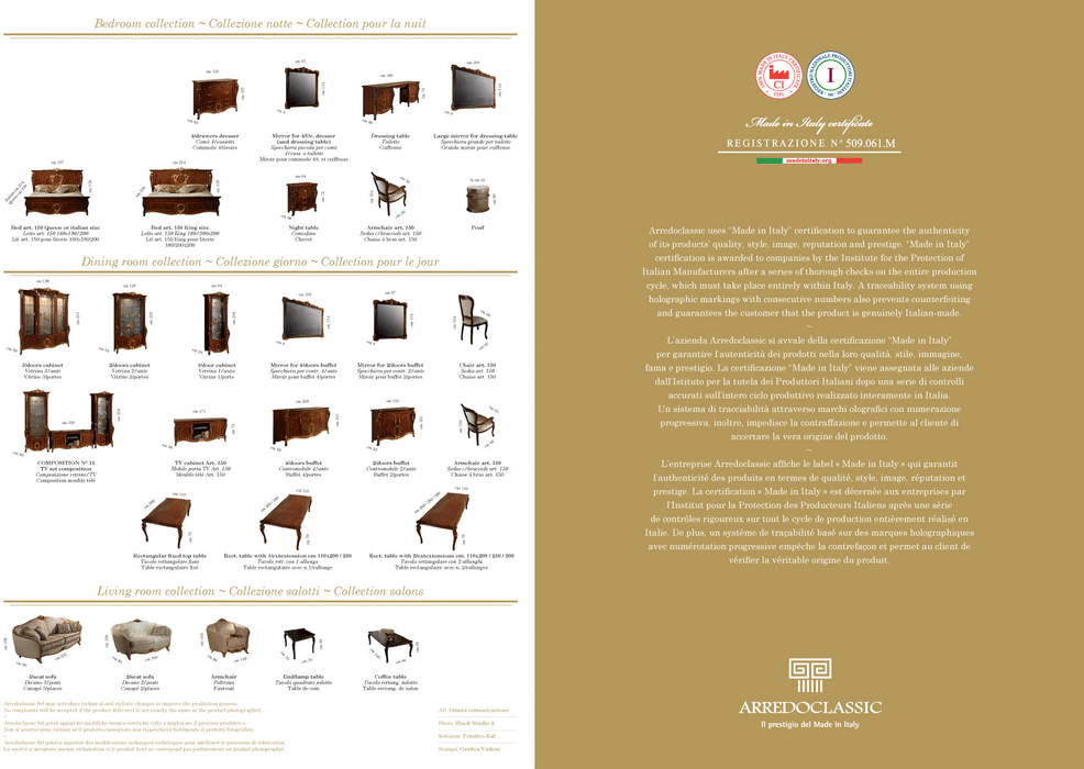 Donatello Dinning Set - Gate Furniture