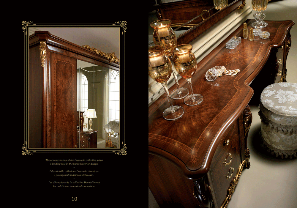 Donatello Vanity Dresser Set - In Stock Furniture