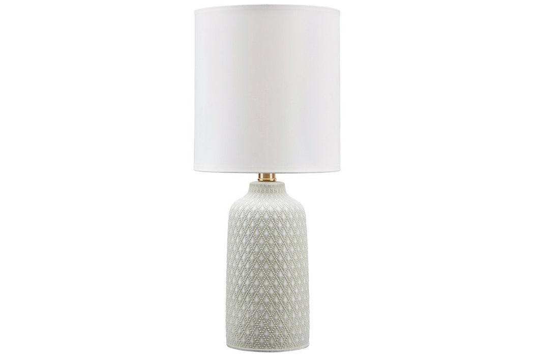 Donnford Gray Table Lamp - L180114 - Gate Furniture