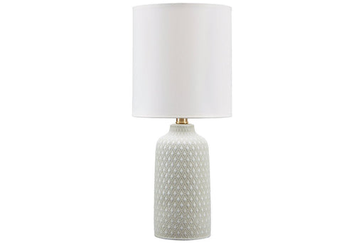 Donnford Gray Table Lamp - L180114 - Gate Furniture