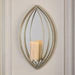Donnica Silver Finish Wall Sconce - A8010154 - Gate Furniture