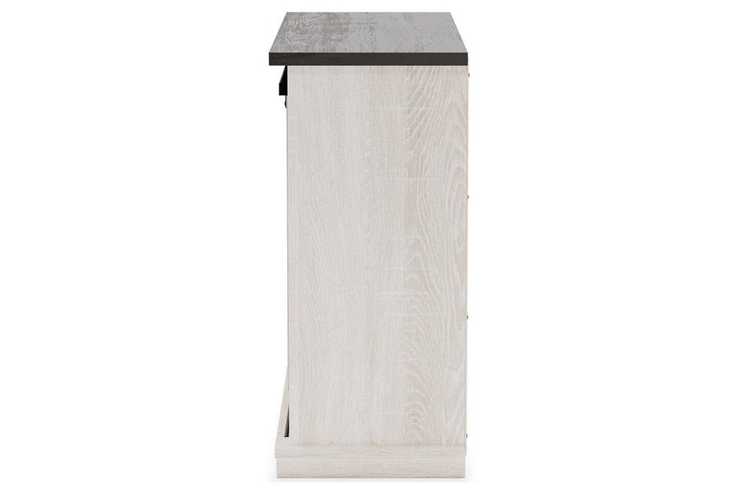 Dorrinson Antique White Accent Cabinet - A4000358 - Gate Furniture