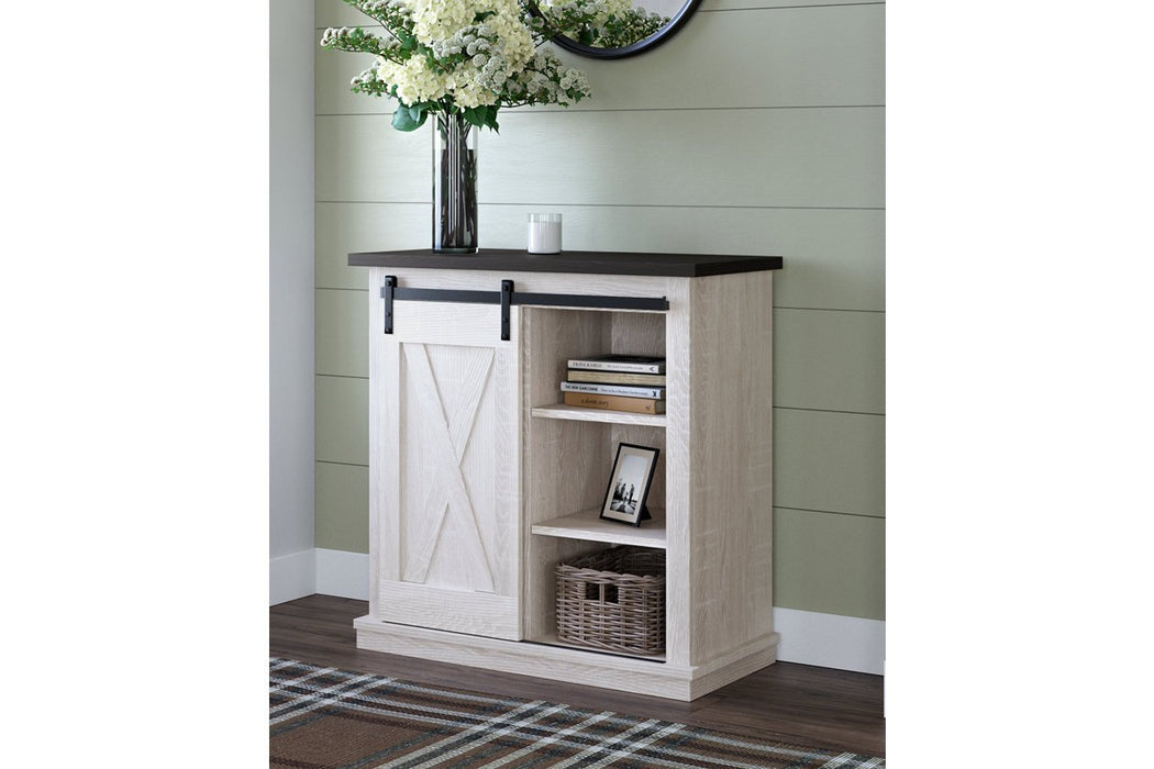 Dorrinson Antique White Accent Cabinet - A4000358 - Gate Furniture