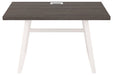 Dorrinson Two-tone 47" Home Office Desk - H287-10 - Gate Furniture
