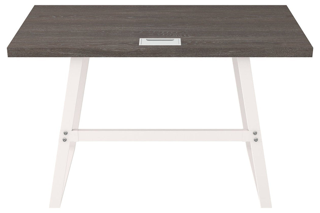 Dorrinson Two-tone 47" Home Office Desk - H287-10 - Gate Furniture
