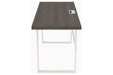 Dorrinson Two-tone 47" Home Office Desk - H287-10 - Gate Furniture