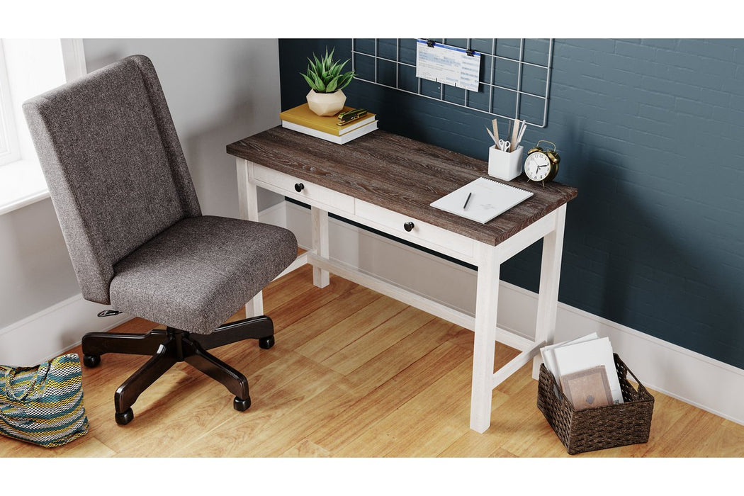 Dorrinson Two-tone 47" Home Office Desk - H287-14 - Gate Furniture