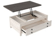 Dorrinson Two-tone Coffee Table with Lift Top - T287-9 - Gate Furniture