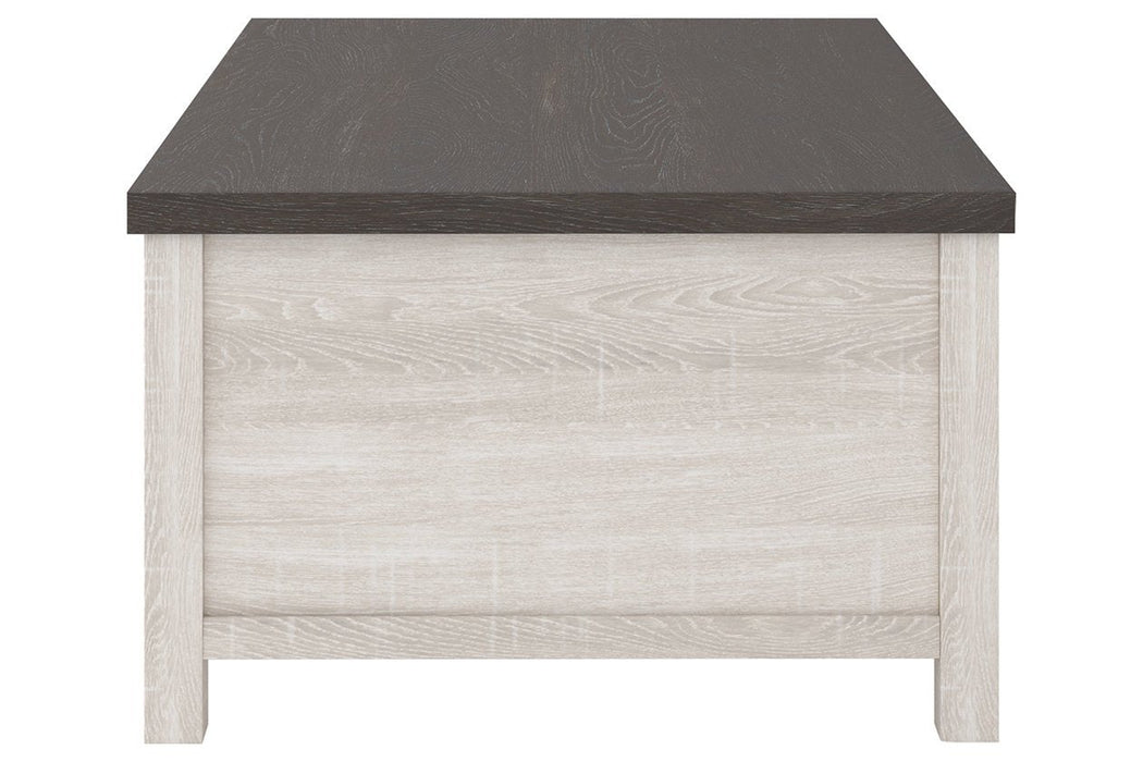 Dorrinson Two-tone Coffee Table with Lift Top - T287-9 - Gate Furniture
