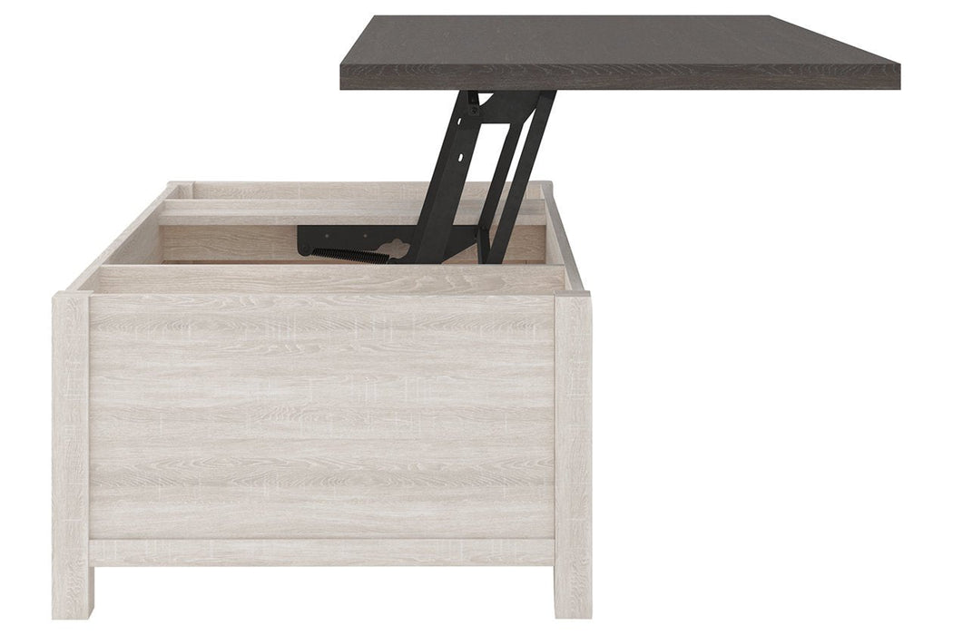 Dorrinson Two-tone Coffee Table with Lift Top - T287-9 - Gate Furniture