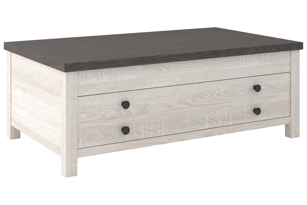 Dorrinson Two-tone Coffee Table with Lift Top - T287-9 - Gate Furniture