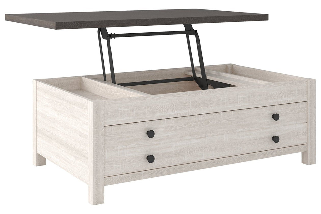 Dorrinson Two-tone Coffee Table with Lift Top - T287-9 - Gate Furniture