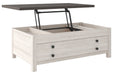 Dorrinson Two-tone Coffee Table with Lift Top - T287-9 - Gate Furniture