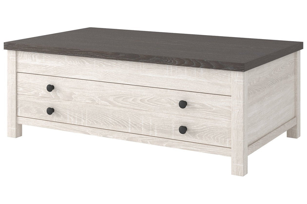 Dorrinson Two-tone Coffee Table with Lift Top - T287-9 - Gate Furniture