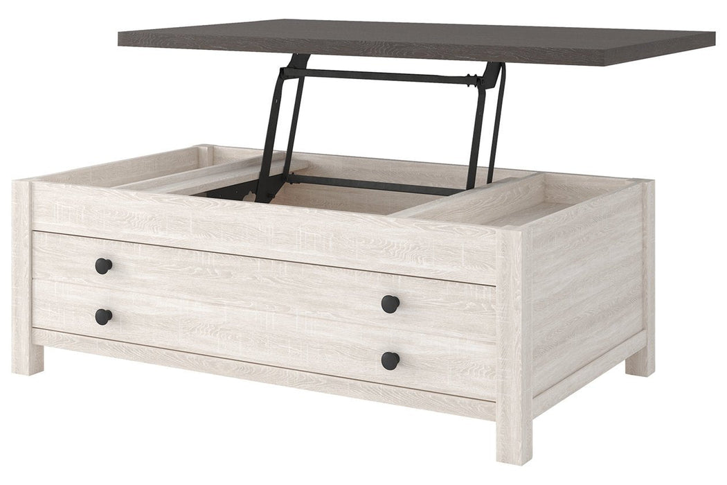 Dorrinson Two-tone Coffee Table with Lift Top - T287-9 - Gate Furniture