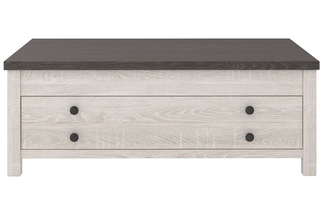 Dorrinson Two-tone Coffee Table with Lift Top - T287-9 - Gate Furniture