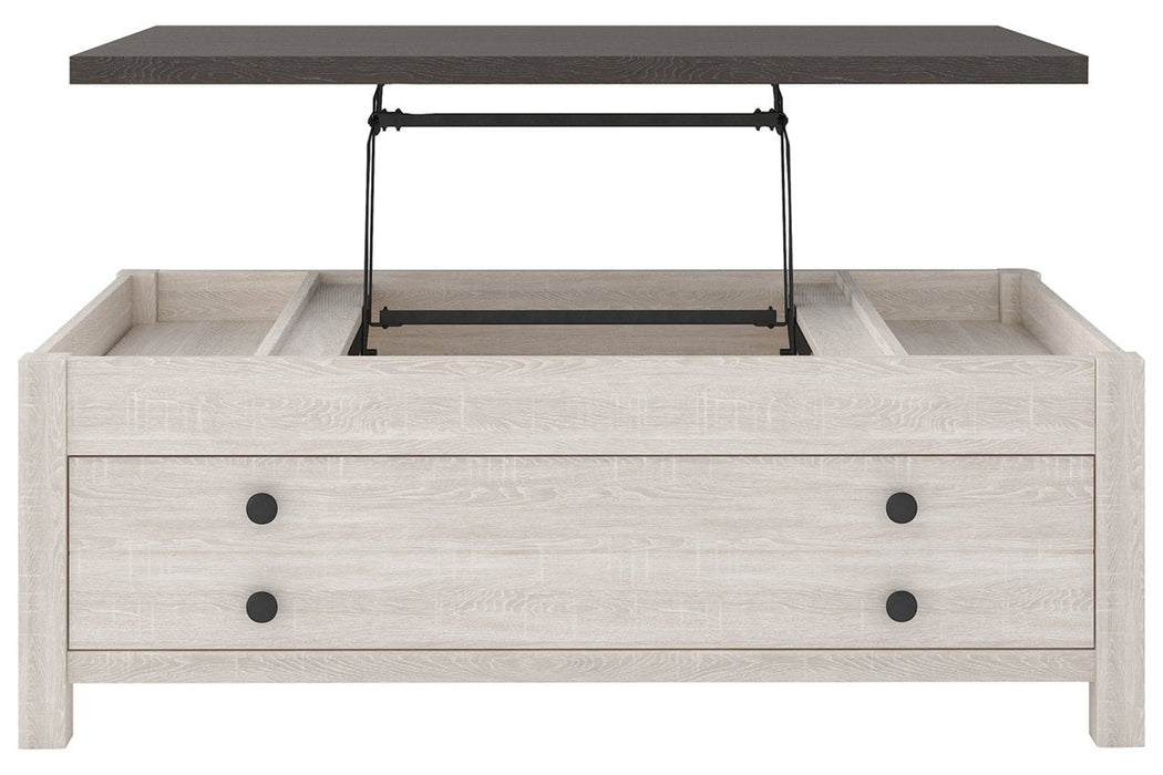 Dorrinson Two-tone Coffee Table with Lift Top - T287-9 - Gate Furniture