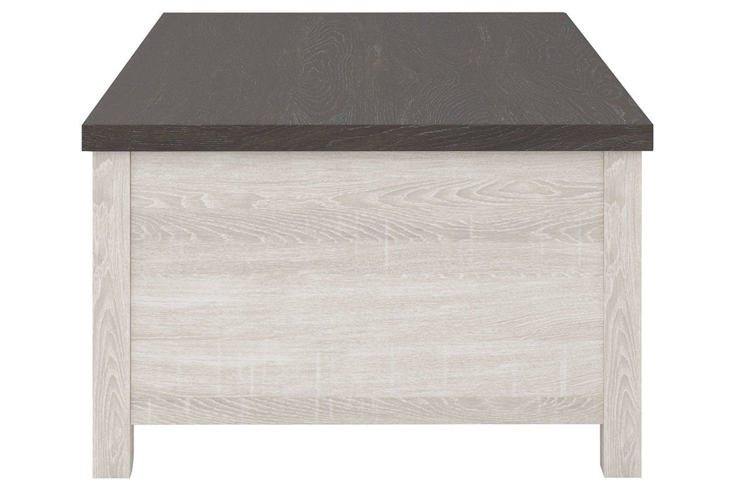 Dorrinson Two-tone Coffee Table with Lift Top - T287-9 - Gate Furniture