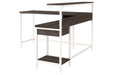 Dorrinson Two-tone Home Office L-Desk with Storage - H287-24 - Gate Furniture