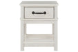 Dorrinson White Nightstand - B067-91 - Gate Furniture