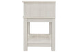 Dorrinson White Nightstand - B067-91 - Gate Furniture