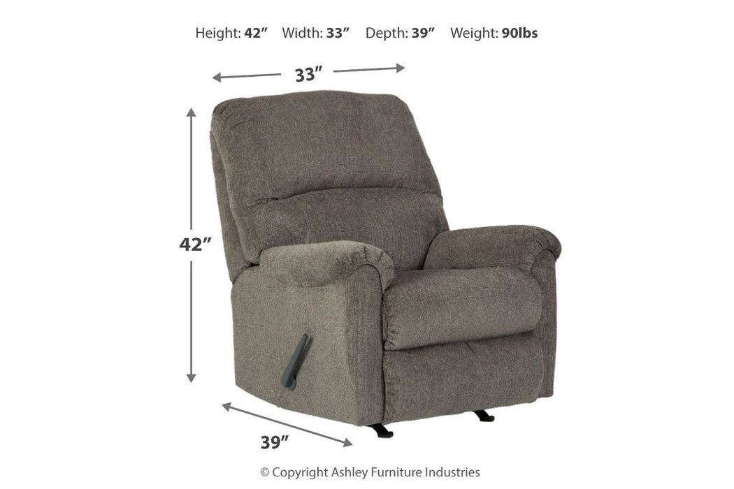 Dorsten Slate Recliner - 7720425 - Gate Furniture