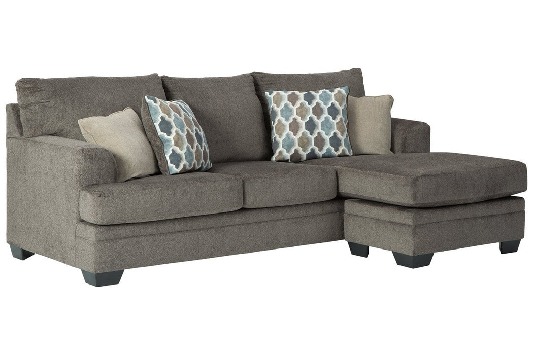 Dorsten Slate Sofa Chaise - 7720418 - Gate Furniture