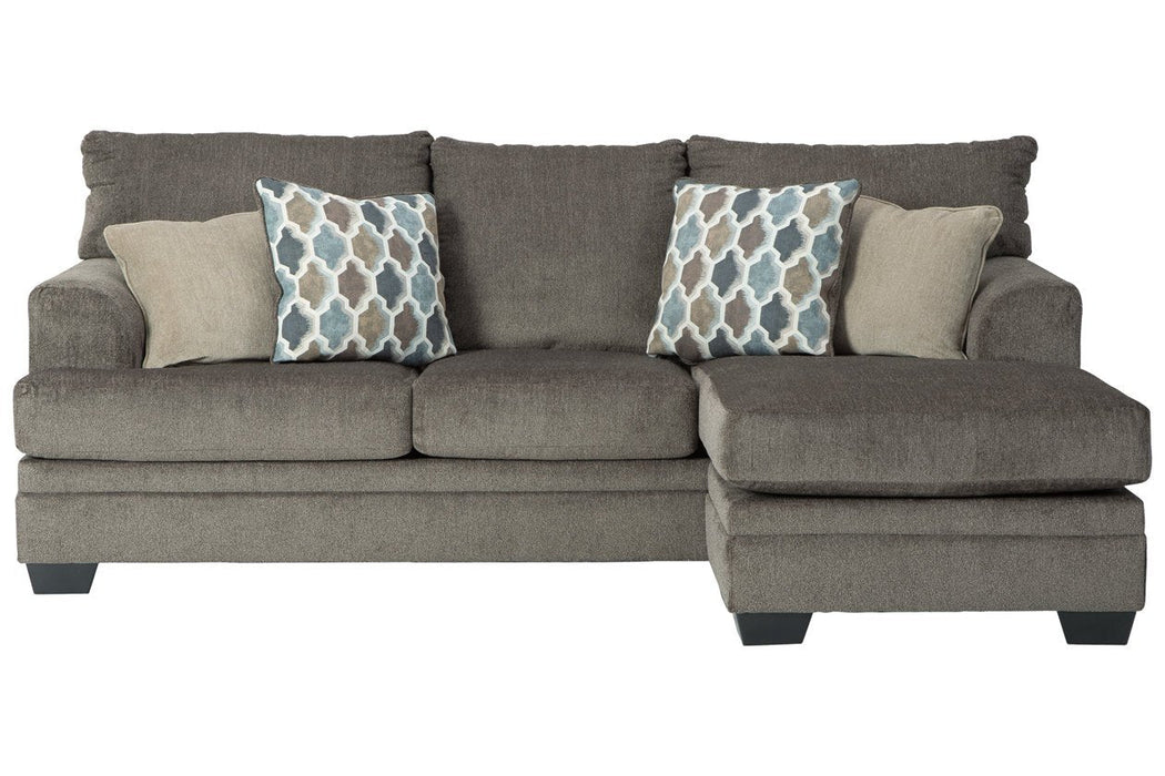 Dorsten Slate Sofa Chaise - 7720418 - Gate Furniture