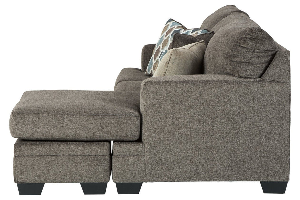 Dorsten Slate Sofa Chaise - 7720418 - Gate Furniture