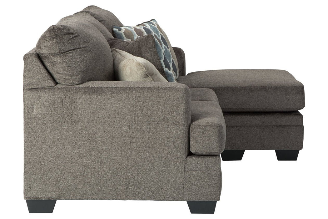 Dorsten Slate Sofa Chaise - 7720418 - Gate Furniture