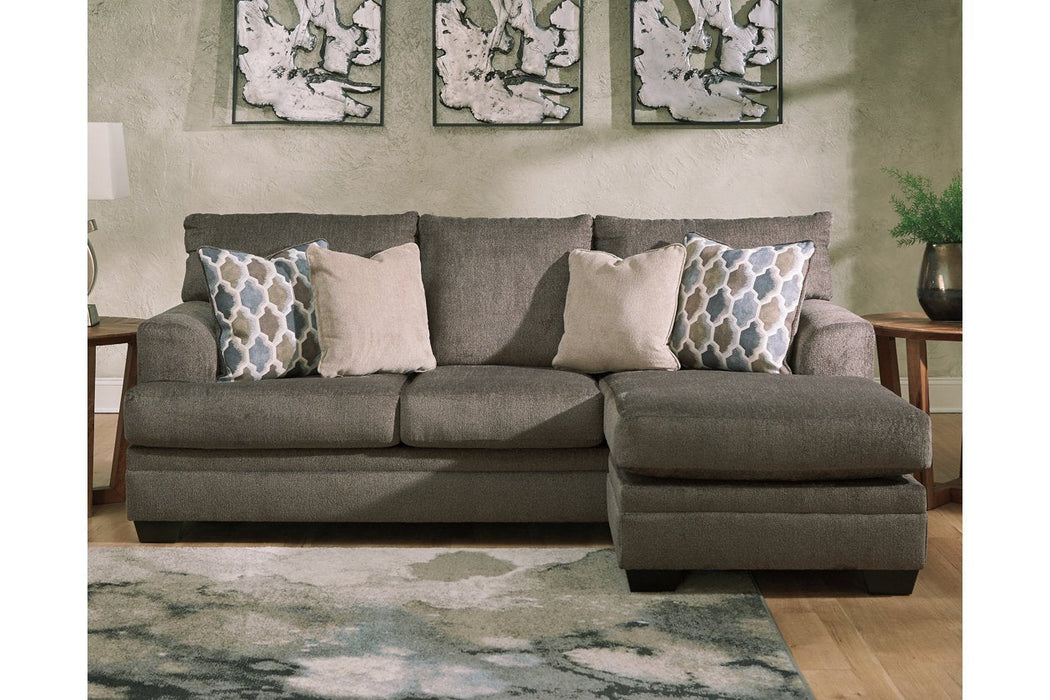 Dorsten Slate Sofa Chaise - 7720418 - Gate Furniture