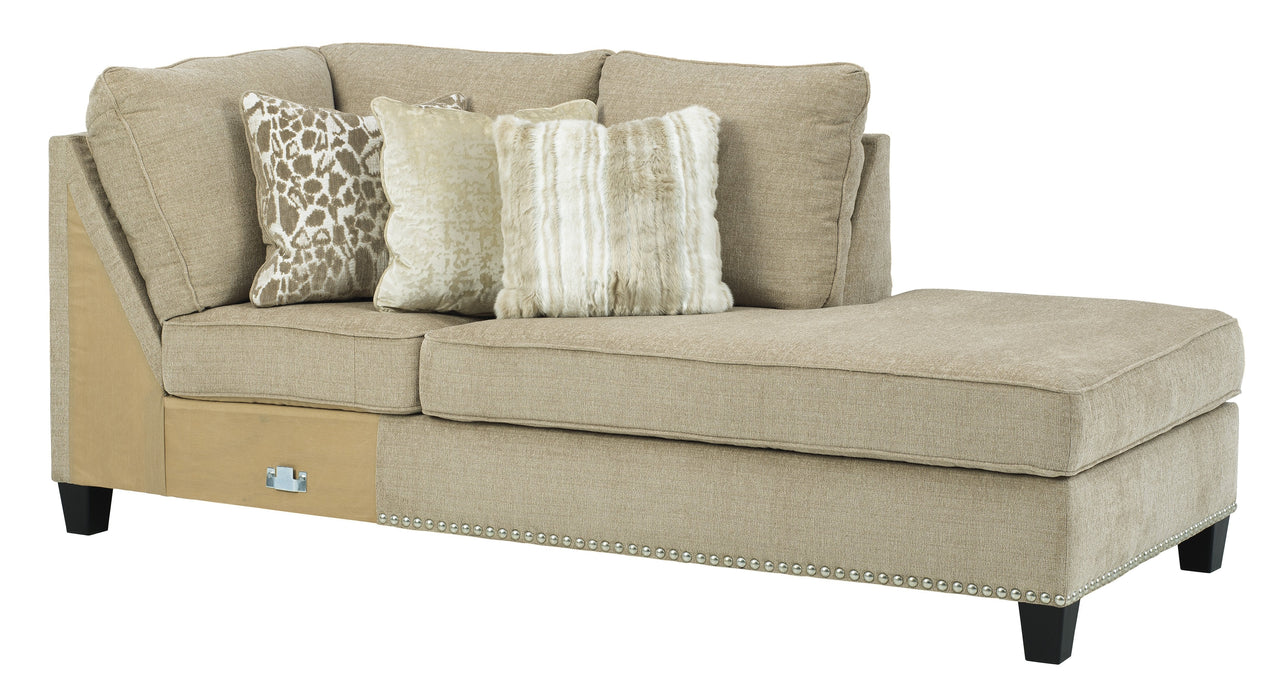 Dovemont Putty RAF Sectional - Gate Furniture