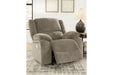 Draycoll Pewter Power Recliner - 7650598 - Gate Furniture