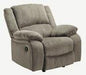 Draycoll Pewter Recliner - 7650525 - Gate Furniture