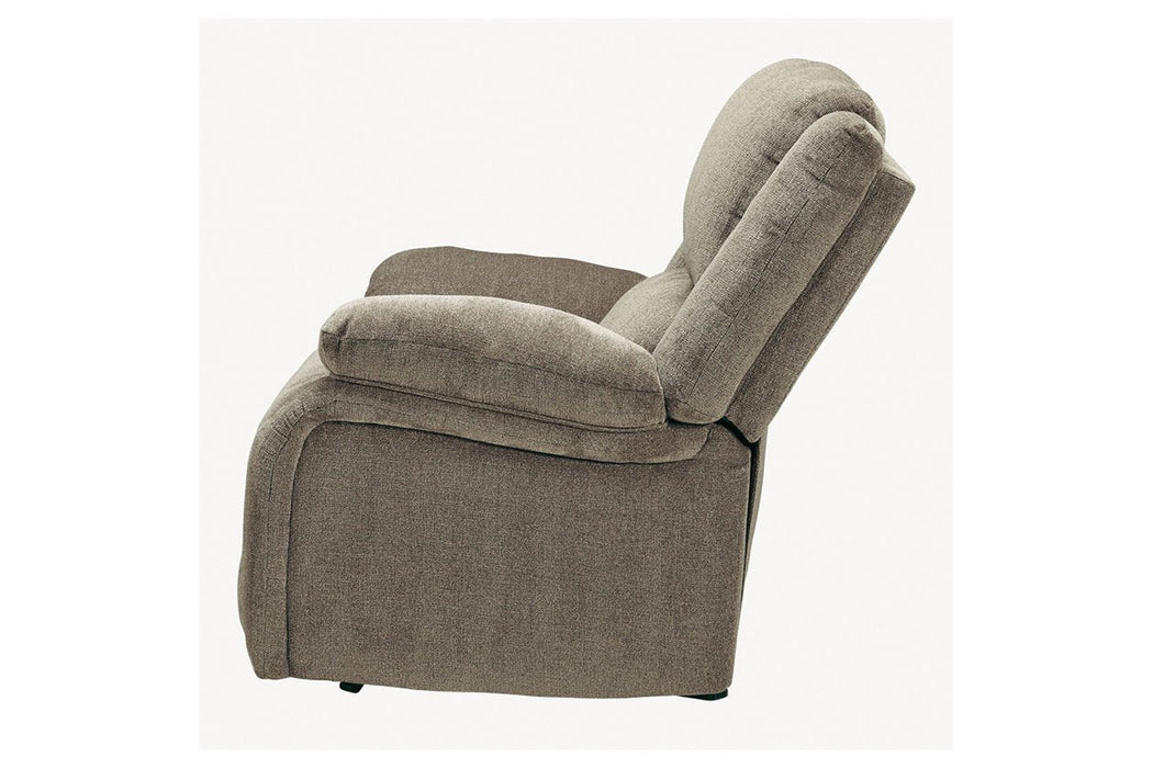 Draycoll Pewter Recliner - 7650525 - Gate Furniture