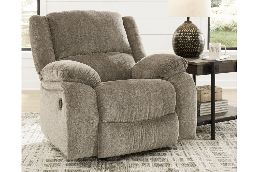 Draycoll Pewter Recliner - 7650525 - Gate Furniture