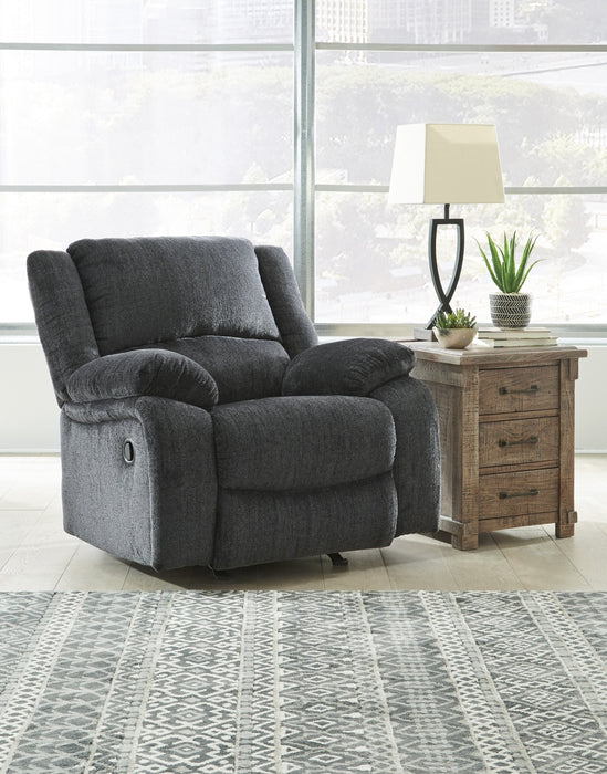 Draycoll Slate Reclining Living Room Set - Gate Furniture