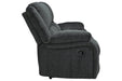 Draycoll Slate Reclining Sofa - 7650488 - Gate Furniture