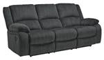 Draycoll Slate Reclining Sofa - 7650488 - Gate Furniture