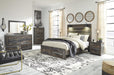 Drystan Brown Footboard Storage Bedroom Set - Gate Furniture