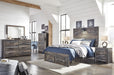 Drystan Brown Youth Footboard Storage Bedroom Set - Gate Furniture