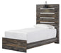 Drystan Brown Youth Panel Bedroom Set - Gate Furniture