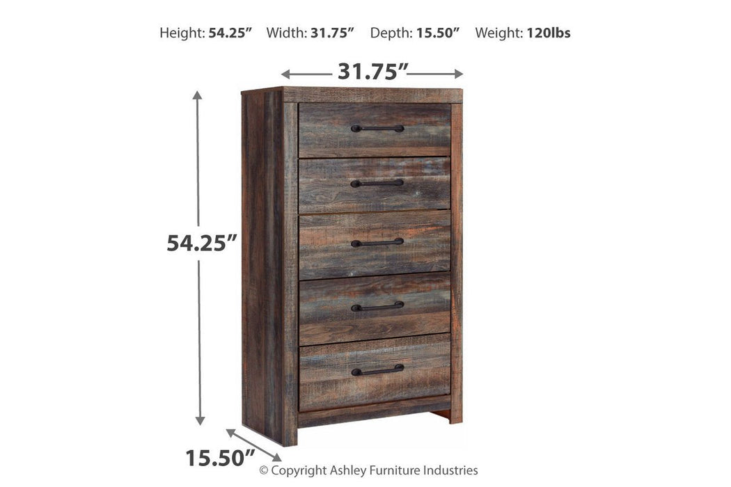 Drystan Multi Chest of Drawers - B211-46 - Gate Furniture