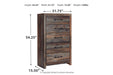 Drystan Multi Chest of Drawers - B211-46 - Gate Furniture
