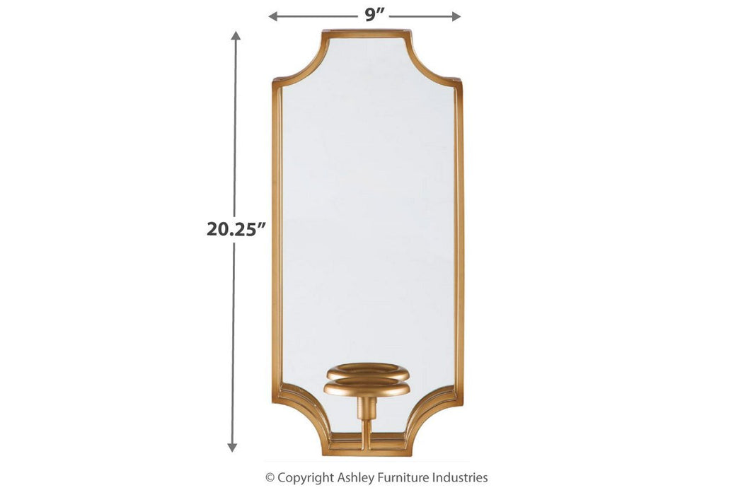 Dumi Gold Finish Wall Sconce - A8010153 - Gate Furniture